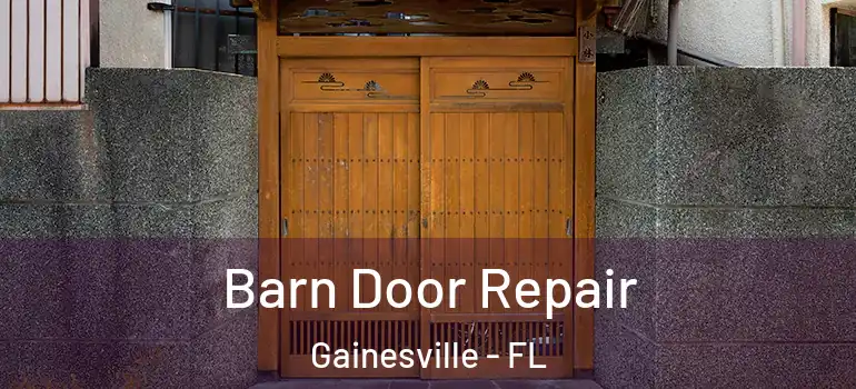 Barn Door Repair Gainesville - FL