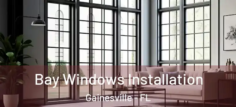 Bay Windows Installation Gainesville - FL