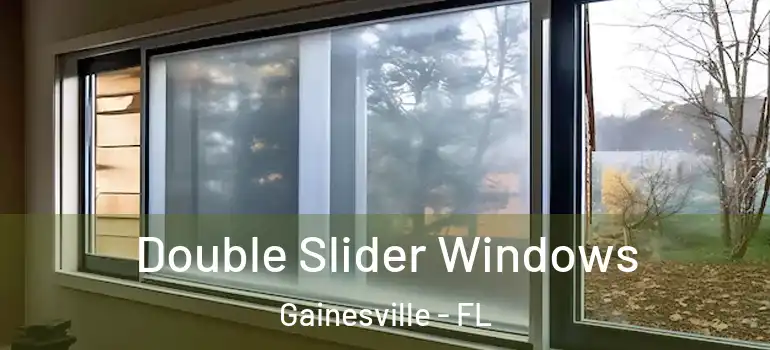 Double Slider Windows Gainesville - FL