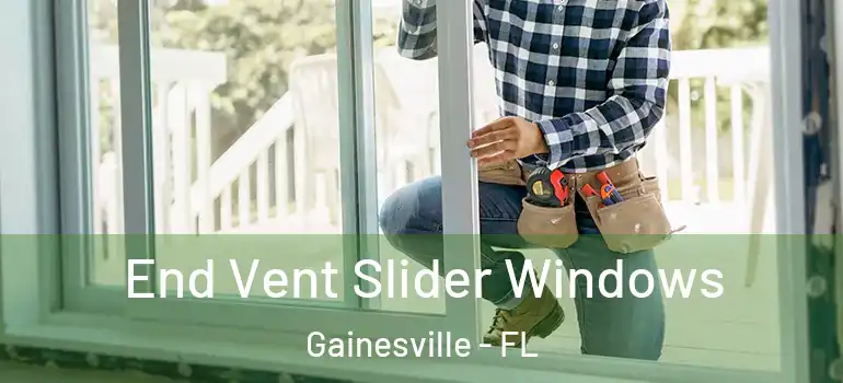 End Vent Slider Windows Gainesville - FL