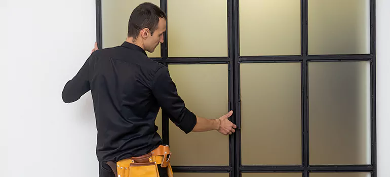 Patio French door installation in Gainesville, FL