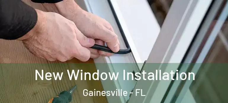 New Window Installation Gainesville - FL