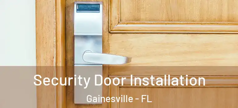 Security Door Installation Gainesville - FL