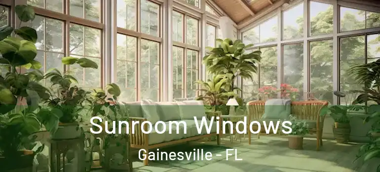 Sunroom Windows Gainesville - FL