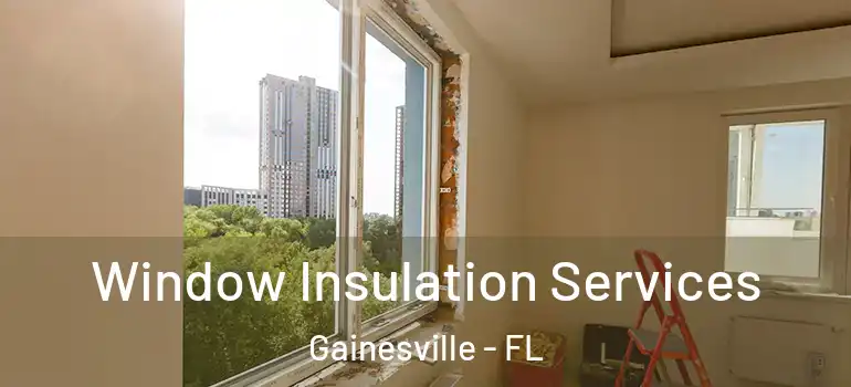 Window Insulation Services Gainesville - FL